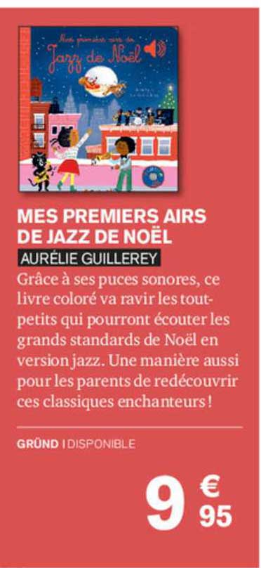 mes premiers airs de jazz de noël - aurélie guillerey
