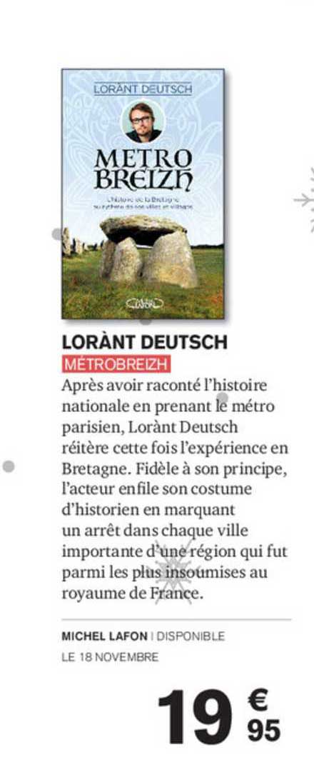 Métrobreizh Lorant Deutsch