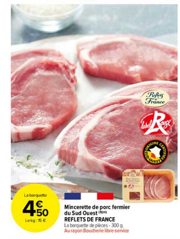 mincerette de porc fermier du sud ouest reflets de france