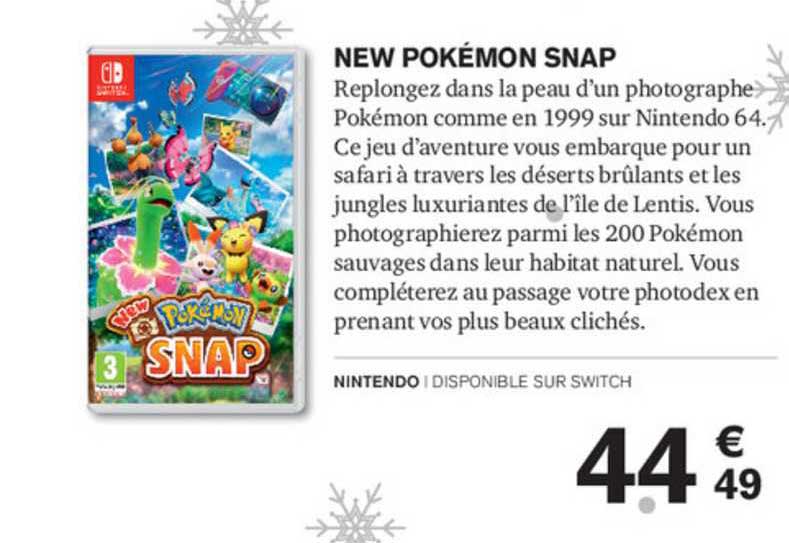 new pokémon snap