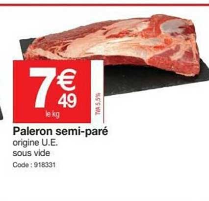 paleron semi-paré