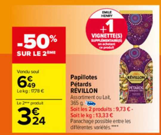 papillotes pétard révillon