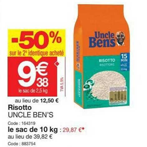 risotto uncle ben's