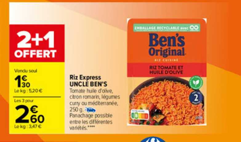 riz express uncle ben's
