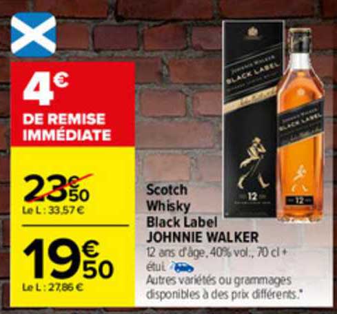 scotch whisky black label ohnnie walker