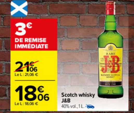 Scotch Whisky J&b