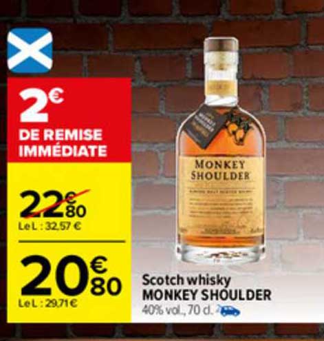 scotch whisky monkey shoulder