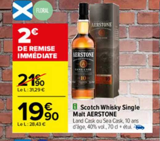 scotch whisky single malt aerstone