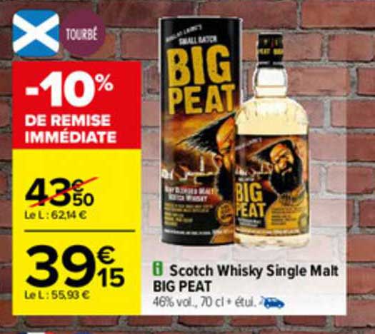 scotch whisky single malt big peat