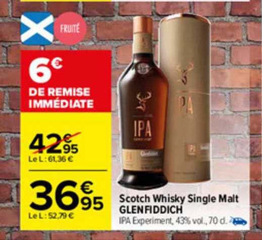 Scotch Whisky Single Malt Glenfiddich