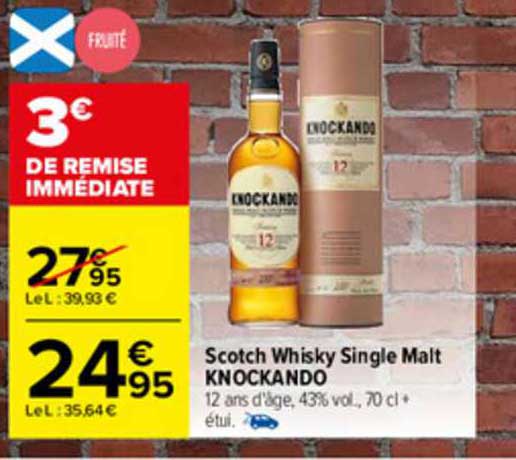 scotch whisky single malt knockando