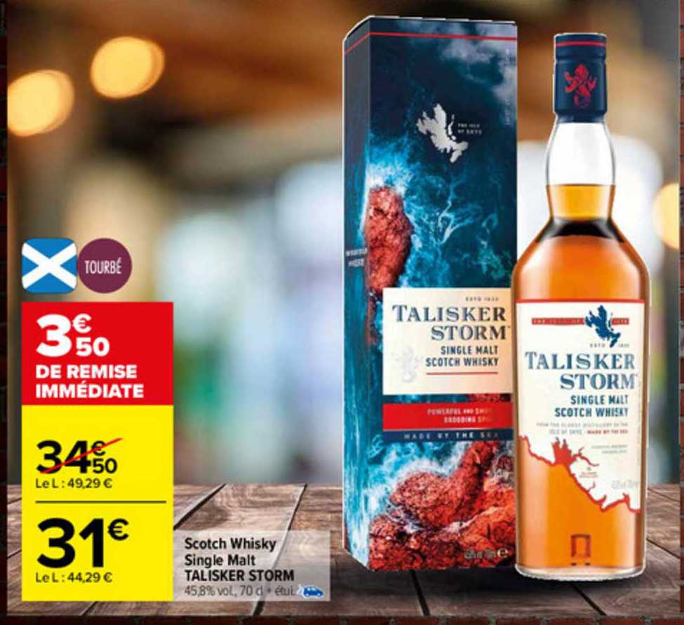 Scotch Whisky Single Malt Talisker Storm