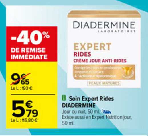 soin expert rides diadermine