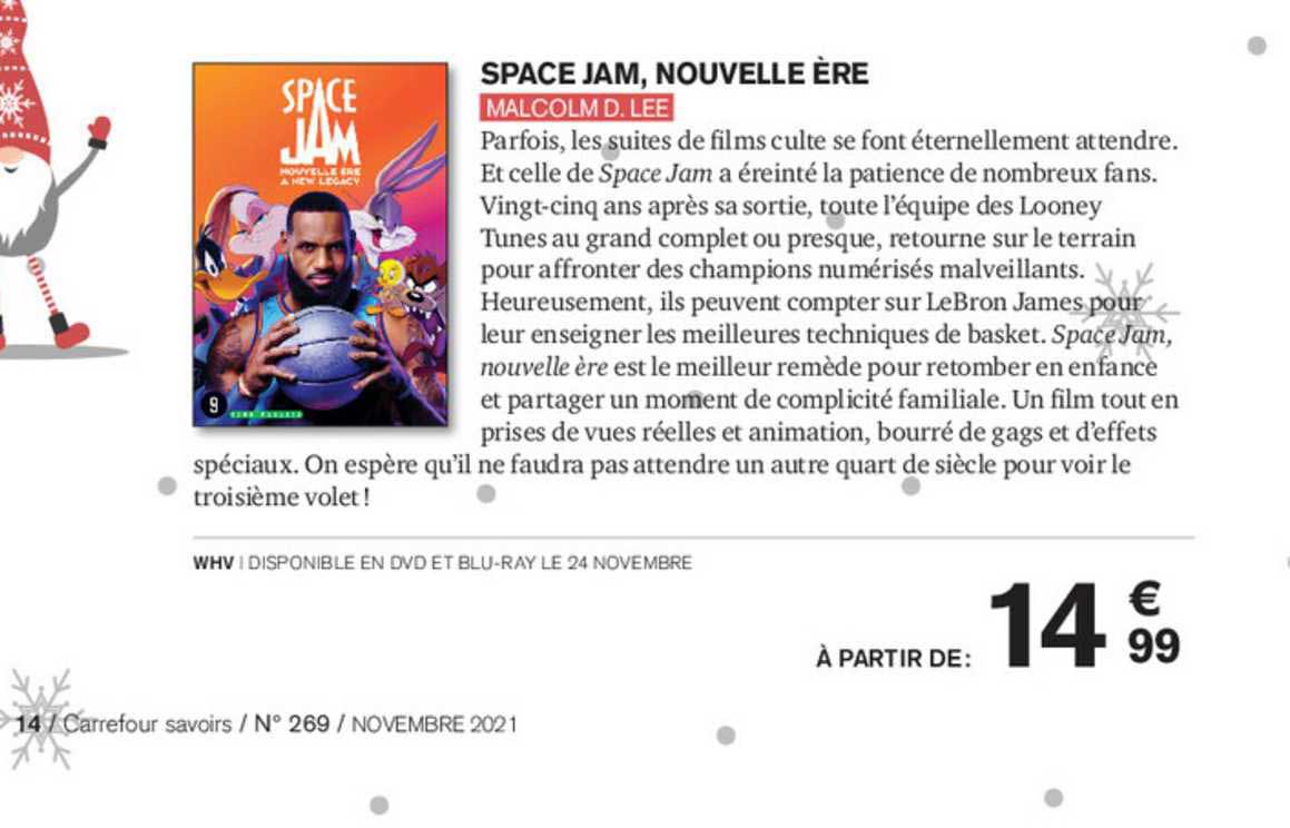 space jam, nouvelle ère - melcolm d. lee