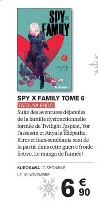 spy x family tome 6 tatsuya endo