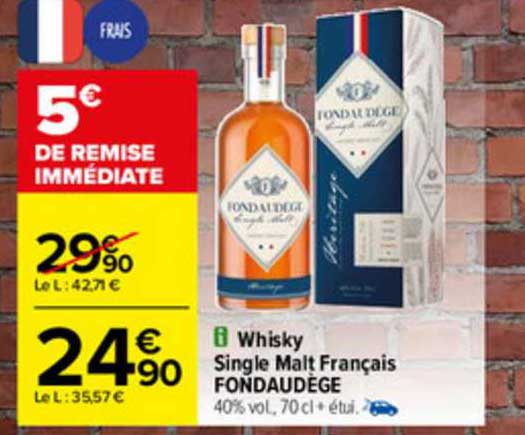 whisky single malt français fondaudège