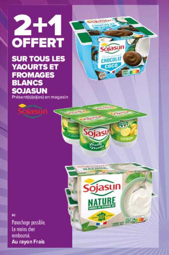 Yaourts Et Fromages Blancs Sojasun