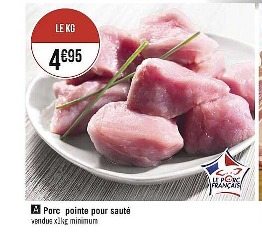 porc point pour sauté