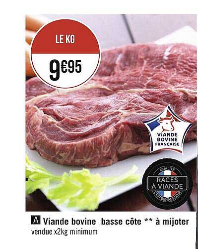 Viande Bovine Basse Côte**à Griller