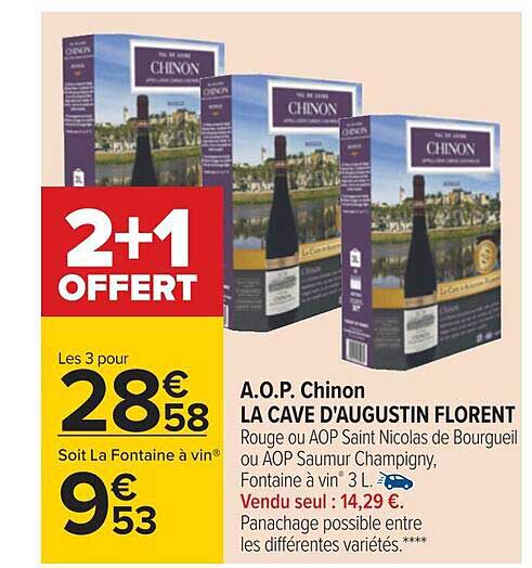 a.o.p. chinon la cave d'augustin florent