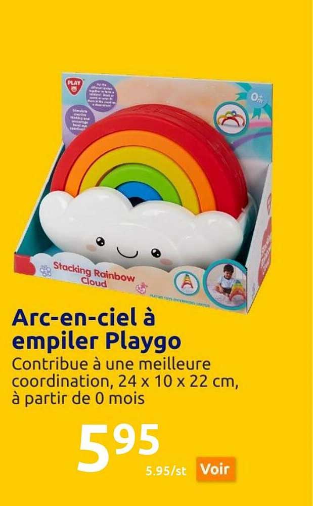 arc-en-ciel à empiler playgo
