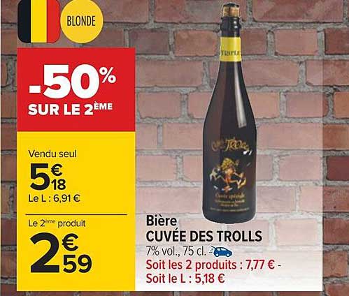 bière cuvée des trolls