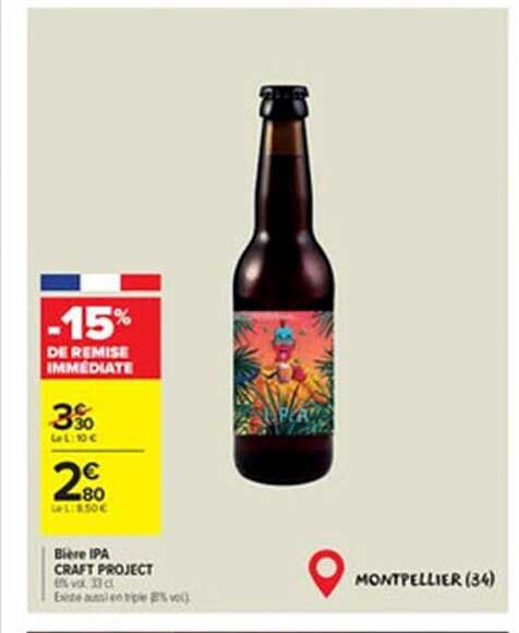 bière ipa craft project