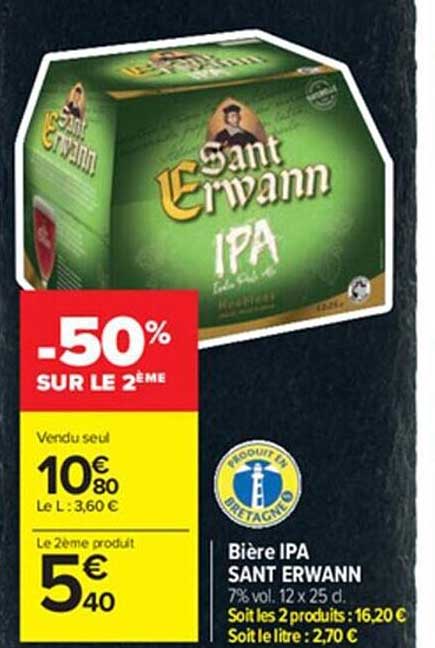 bière ipa sant erwann