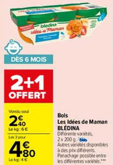 bols les idées de maman blédina