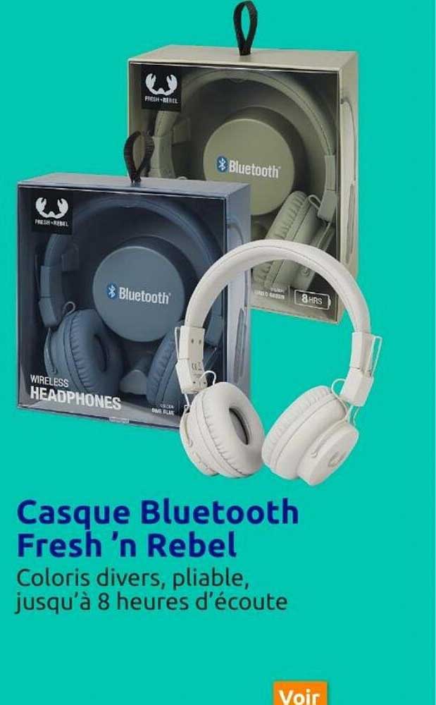 casque bluetooth fresh 'n rebel