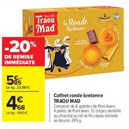 coffret ronde bretonne traou mad
