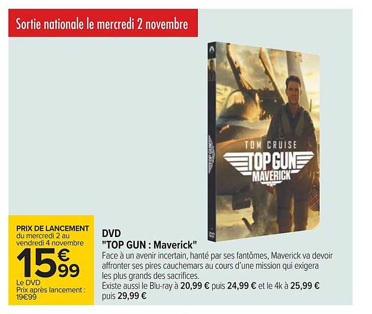 dvd "top gun : maverick"