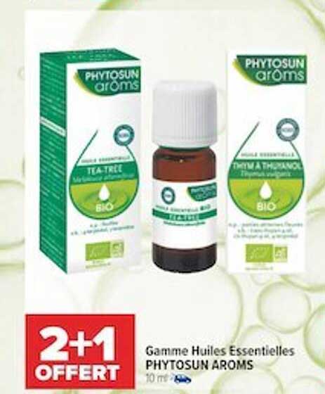 gamme huiles essentielles phytosun aroms