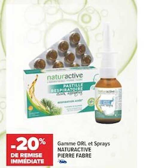 gamme orl et sprays naturactive pierre fabre