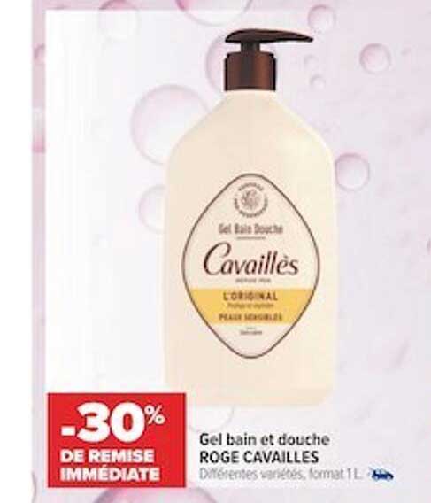 gel bain et douche rogé cavaillès
