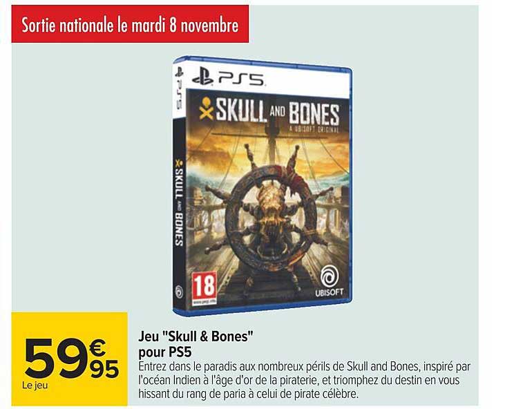 Jeu "skull & Bones" Pour Ps5