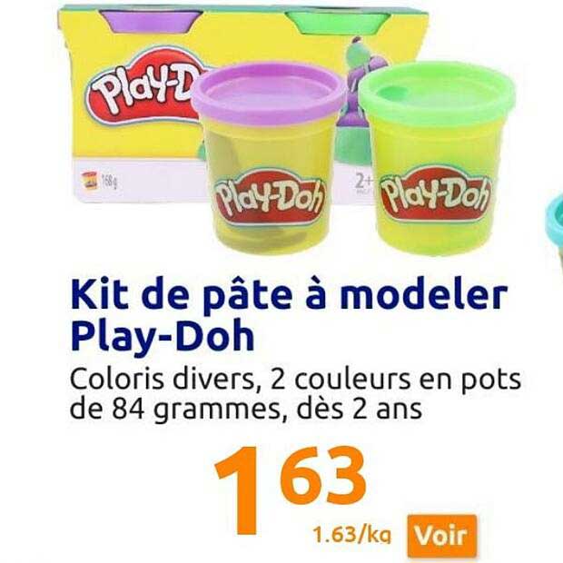 kit de pâte à modeler play-doh