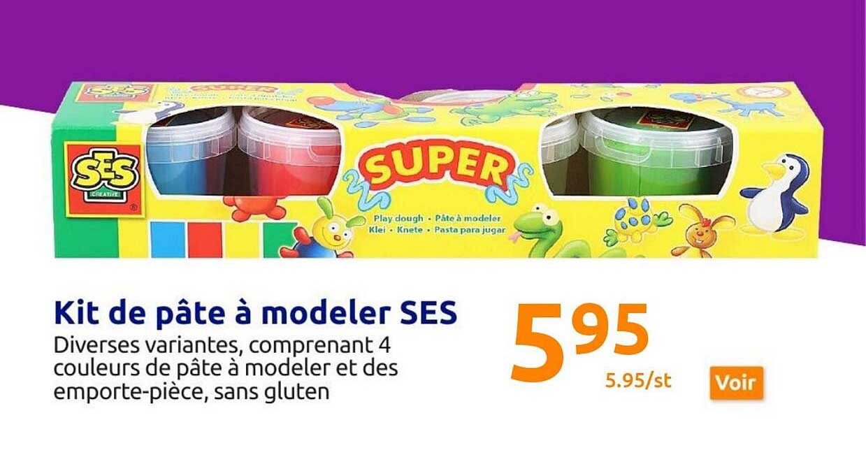 kit de pâte à modeler ses