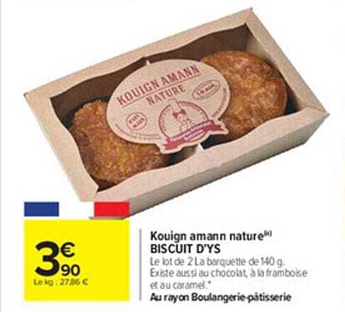kouign amann nature biscuit d'ys