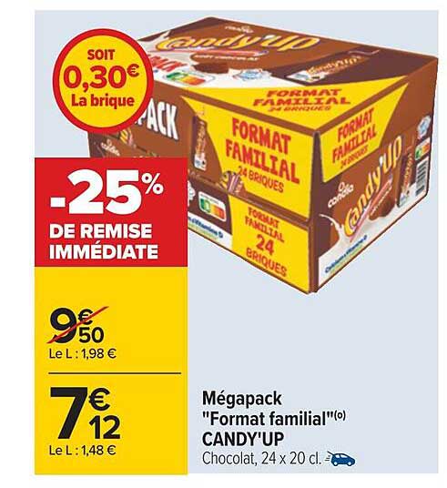 mégapack "format familial" candy'up