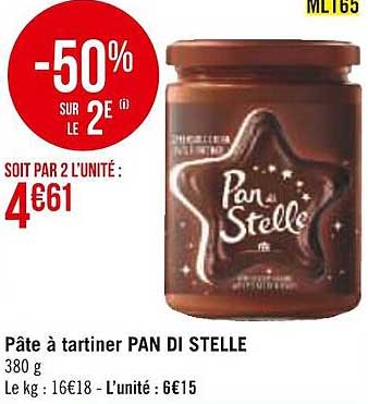 pâte à tartiner pan di stelle