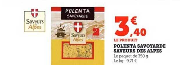 polenta savoyarde saveurs des alpes
