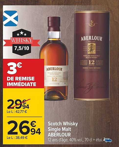 scotch whisky single malt aberlour
