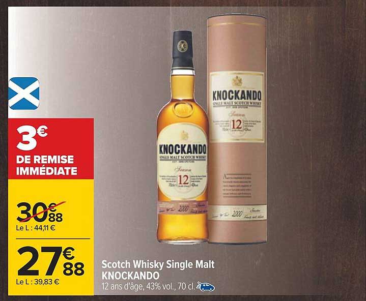 Scotch Whisky Single Malt Knockando