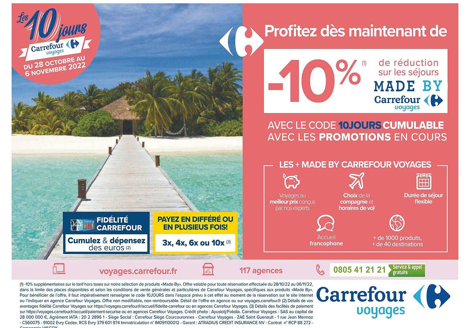 séjours made by carrefour voyages