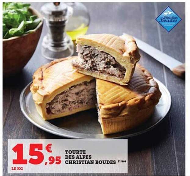 tourte des alpes christian boudes