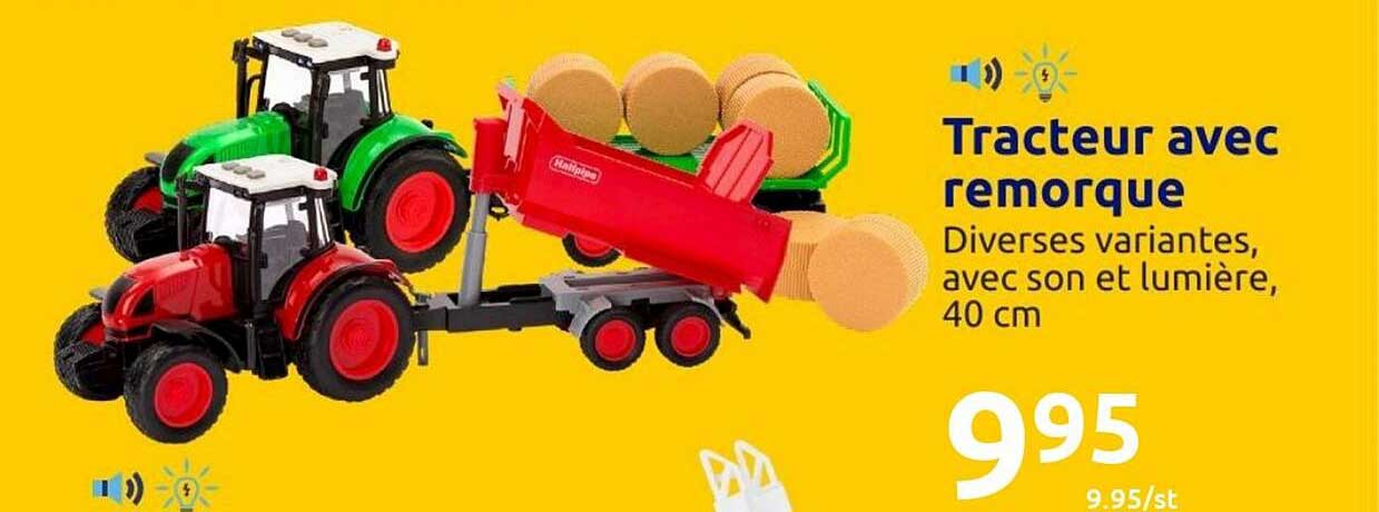 Tracteur Avec Remorque