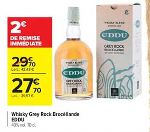 whisky grey rock brocéliande eddu