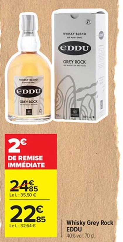 whisky grey rock eddu
