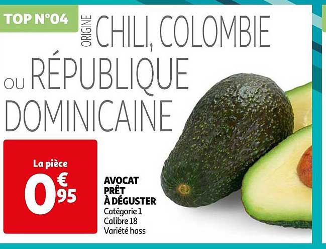 avocat prêt à déguster
